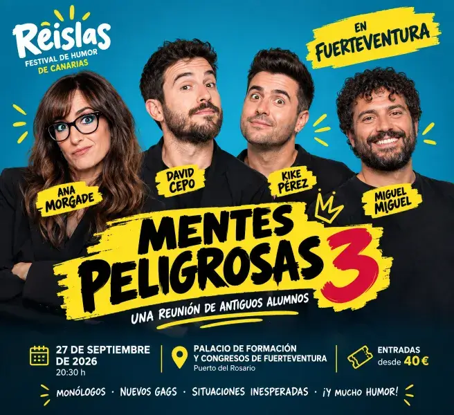 Festival Reíslas – Mentes peligrosas 3-0